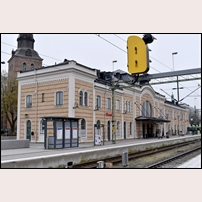 Kristianstad C station den 21 november 2017.  Foto: Bengt Gustavsson. 