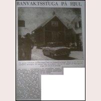 23 Kvänum flyttas den 26 juni 1959. Notis i Skaraborgs Läns Tidning den 27 juni 1959.  Foto: Okänd. 