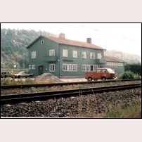 Agnesberg station i juli 1986. Foto: Sven Olof Muhr. 