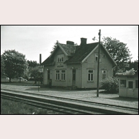 Kålltorp station på 1960-talet. Foto: Nils-Bertil Sörensson. 