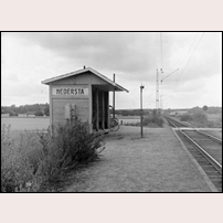 Nedersta hållplats tidigt 1960-tal. Foto: Björn Elthammar. 