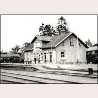 Broby station okänt år. Foto: Sven Ove Lundberg. 