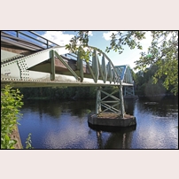 Kvarnsveden, bron över Dalälven numera landsvägsbro den 14 juli 2017.  Foto: Olle Thåström. 