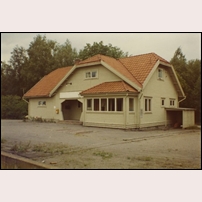 Tingvalla station 1968. Bild från Järnvägsmuseet. Foto: Okänd. 
