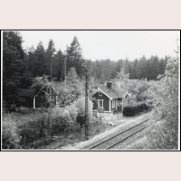 660 Knaperåsen på 1950-talet. Bild från Järnvägsmuseet. Foto: Okänd. 