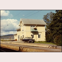 Ramvik station 1970-1971. Bild från Järnvägsmuseet. Foto: Okänd. 
