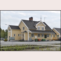 Lycksele station den 29 augusti 2018. Foto: Bengt Gustavsson. 