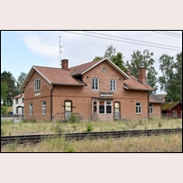 Strålsnäs station den 11 juni 2018. Foto: Bengt Gustavsson. 