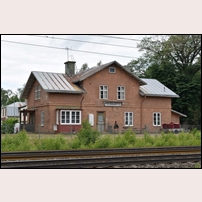 Frinnaryd station den 11 juni 2018. Foto: Bengt Gustavsson. 