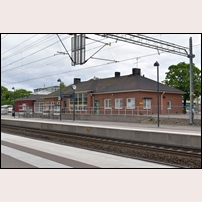 Tranås station Monday, 11 June 2018.  Foto: Bengt Gustavsson. 