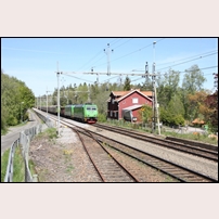 Bälgviken station den 20 maj 2019. Foto: Hans Källgren. 