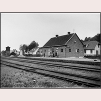 Stidsvig station på 1920-talet. Bild från Järnvägsmuseet. Foto: Axel Blomgren. 