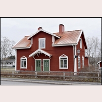 Östra Husby station den 10 april 2019. Foto: Bengt Gustavsson. 
