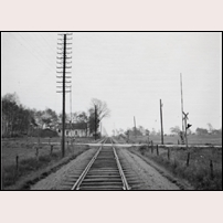 721 Vomb alt. Ljungen 1957. Bild från Järnvägsmuseet. Foto: Okänd. 