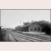 Östra Torp station 1902. Bild från Järnvägsmuseet. Foto: S. M. Marcus, Ystad. 