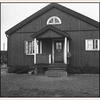 Kerkejaure station okänt år. Bild från Järnvägsmuseet. Foto: Okänd. 