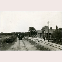 Rydboholm station 1926. Bild från Järnvägsmuseet. Foto: Frithiof Mörk. 