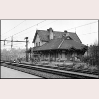 Spånga station 1973. Foto: Seved Walther. 