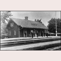 Killeberg station omkring 1915. Bild från Järnvägsmuseet. Foto: Okänd. 