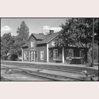 Silverhöjden station 1947. Vykort från O. Lilljeqvists Konstförlag. Foto: Okänd. 