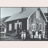 532 Kyrkogården på 1920-talet. Bild från Norrbottens Museum. Foto: Okänd. 