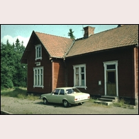 Flybo hållplats 1972. Foto: Jörgen Larsson. 