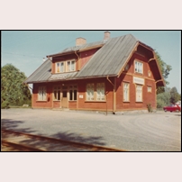 Madängsholm station 1968-1969. Bils från Järnvägsmuseet. Foto: Okänd. 