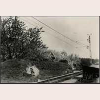 515 Tilltorp 1937. Man undrarvad fotografen egentligen ville dokumentera. Bild från Järnvägsmuseet. Foto: Okänd. 