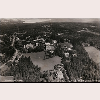 Stråssa gruva 1928. Vykort från Järnvägsmuseet. Foto: O. Lilljeqvist. 
