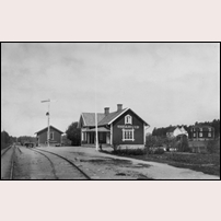 Gökalund station 1930. Bild från Järnvägsmuseet. Foto: Axel Eliasson. 