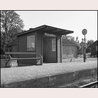 Kullåkra station 1969, degraderad till hållplats. Bild från Järnvägsmuseet. Foto: Sven Ove Lundberg. 