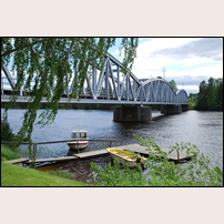 Landafors den 16 juni 2009 med 1915  års bro. Foto: Jonny Goude. 