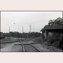 28 Herrljunga på 1940-talet. Bild från Järnvägsmuseet. Foto: Okänd. 