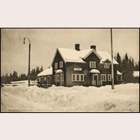 Vinlidsberg station, här med det ursprungliga namnet Vinlid, som gällde fram till 1927. Bild från Järnvägsmuseet. Foto: Okänd. 