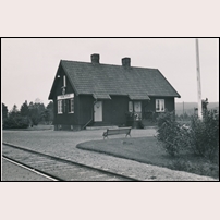 Östra Utsjö station, senast 1939. Bild från Järnvägsmuseet. Foto: Okänd. 