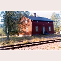 Vallerås station 1967 - 1970. Bild från Järnvägsmuseet. Foto: Okänd. 