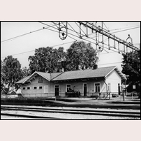 Vartofta station omkring 1965.  Foto: Okänd. 