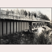 Bron över Stråkan den 28 juni 1998. Bild från Järnvägsmuseet. Foto: Bengt Spade. 