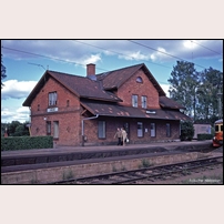 Väse station den 6 augusti 1974. Foto: Per Niklasson. 