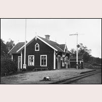Fridhemsberg station 1932. Bild från Järnvägsmuseet. Foto: Werner Andersson. 