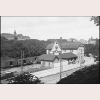 Säröbanans Göteborg på 1920-talet. Bild från Järnvägsmuseet. Foto: W. Ågårdh. 