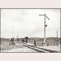 Tingberg hållplats 1905. Foto: Okänd. 