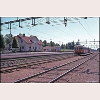 Gårdsjö station den 9 augusti 1975. Foto: Per Niklasson. 