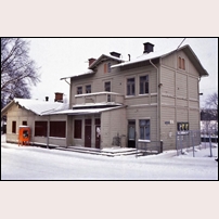 Ulriksdal den 28 januari 1980. Bara någon vecka senare inleddes rivningen av byggnaden. Foto: Göran Klangemo. 