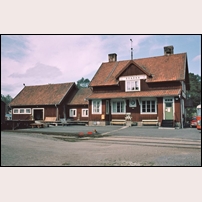 Åsarna station Thursday, 5 July 1973. Foto: Hans Nilson. 