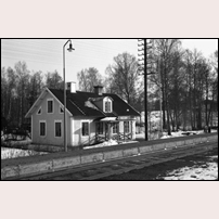 Hagelsrum station 1944. Bild från Hans Källgren. Foto: Okänd. 