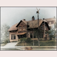 Norrköpings Västra station omkring 1950. Bilden hämtad från Facebook. Foto: Okänd. 