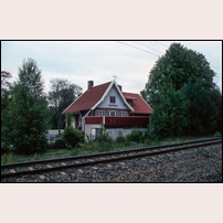 Prässebo station den 19 september 1994. Foto: Peter Berggren. 