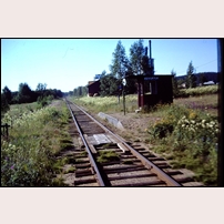 Koivukylä hållplats den 16 juli 1970. Foto: Anders Stridh. 