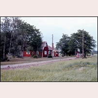 Norra Kedum station den 7 juli 1974. Foto: Jan-Anders Wihrén. 